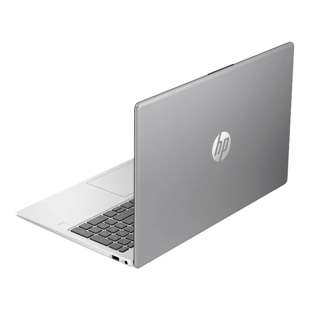 لابتوب HP 250 G10، معالج Intel Core 7 150U، ذاكرة وصول عشوائي 8 جيجابايت، قرص تخزين 512 جيجابايت SSD، رسومات Intel Iris Xe، شاشة 15.6 بوصة FHD، نظام تشغيل DOS، لوحة مفاتيح إنجليزية وعربية، ضمان سنة واحدة | CT1H5ET