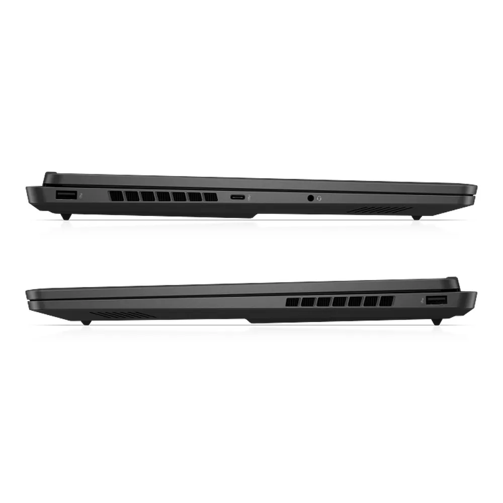 HP OMEN 16-an0021ne Slim Gaming Laptop, Intel Core Ultra 7 255H Processor, 16GB DDR5 RAM, 1TB SSD, NVIDIA GeForce RTX 5060 8GB GDDR7, 16" 2K 165Hz IPS Display, DOS, RGB Backlit English & Arabic Keyboard, 1 Year Warranty | D13PYEA