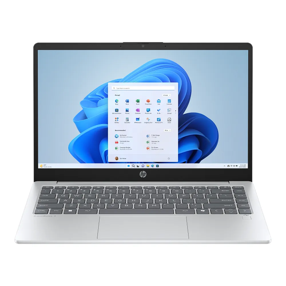 HP OmniBook 3 Next Gen AI Laptop, AMD Ryzen AI 7-350 Processor, 24GB RAM, 1TB SSD, 14" FHD Display, Windows 11 Home, English & Arabic Keyboard, 1 Year Warranty | C3RA3EA