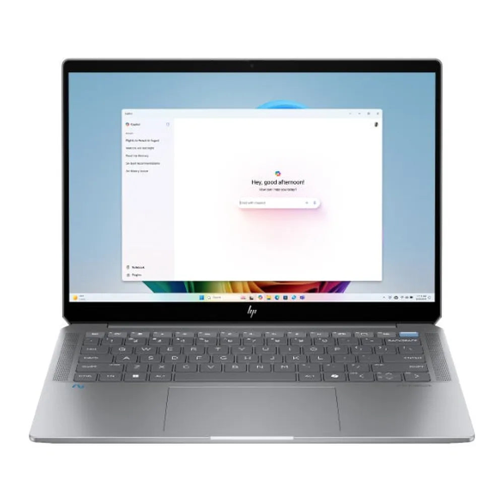لابتوب HP OmniBook Ultra Next Gen AI، معالج AMD Ryzen AI 9-365، ذاكرة وصول عشوائي (RAM) سعة 32 جيجابايت، قرص صلب SSD سعة 1 تيرابايت، شاشة 2.2K بحجم 14 بوصة، ويندوز 11 هوم، لوحة مفاتيح إنجليزية وعربية، ضمان لمدة سنة | B69L1EA