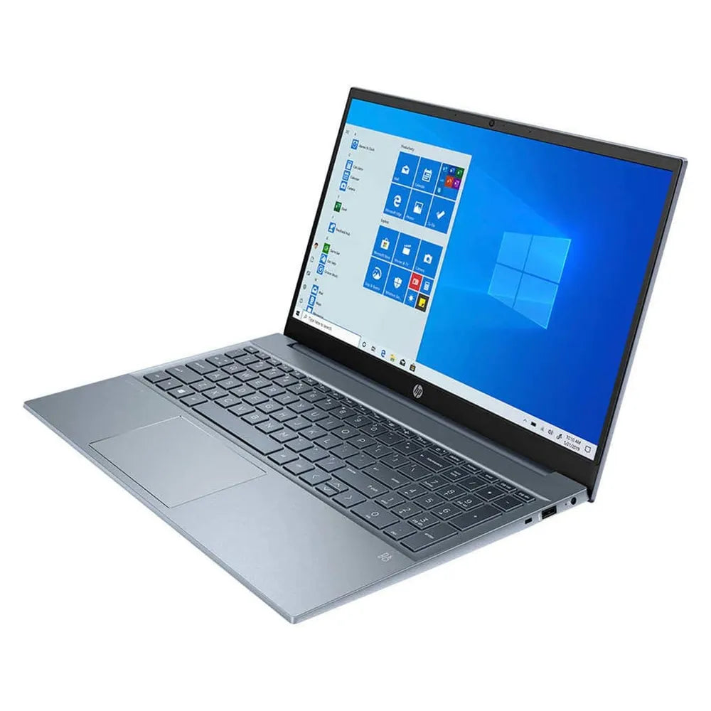HP Pavilion 15-eh3003ne Laptop, AMD Ryzen 7 7730U Processor, 16GB DDR4 RAM, 512GB SSD, AMD Radeon Graphics, 15.6" FHD IPS Display, Windows 11 Home, Backlit English & Arabic Keyboard, Blue, 1 Year Warranty | 822S8EA