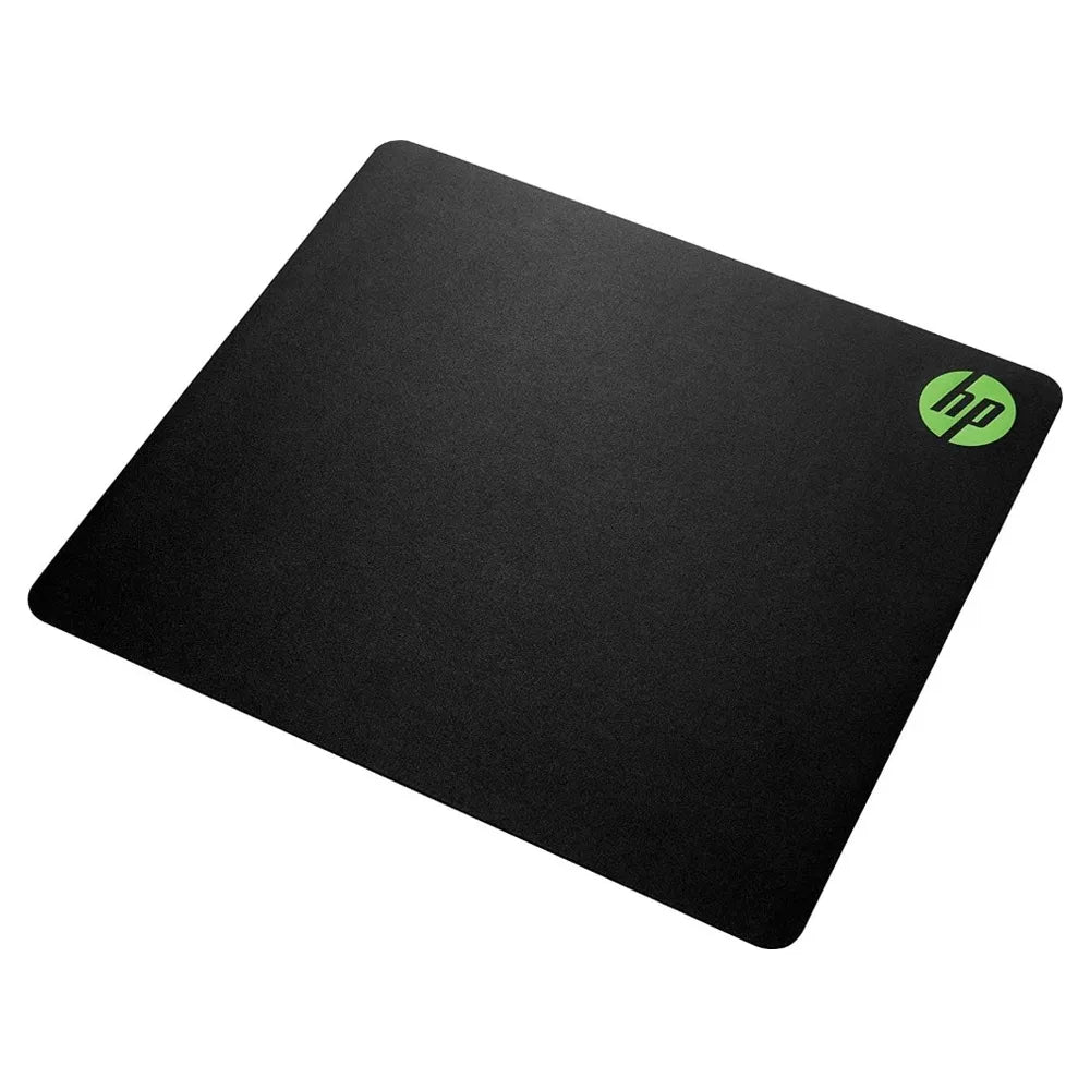 HP Pavilion 300 Gaming Mouse Pad, Large Size, Anti-Fray Fabric Surface, Anti-Slip Base, Durable Materials, Black-Green, 1 Year Warranty | 4PZ84AA