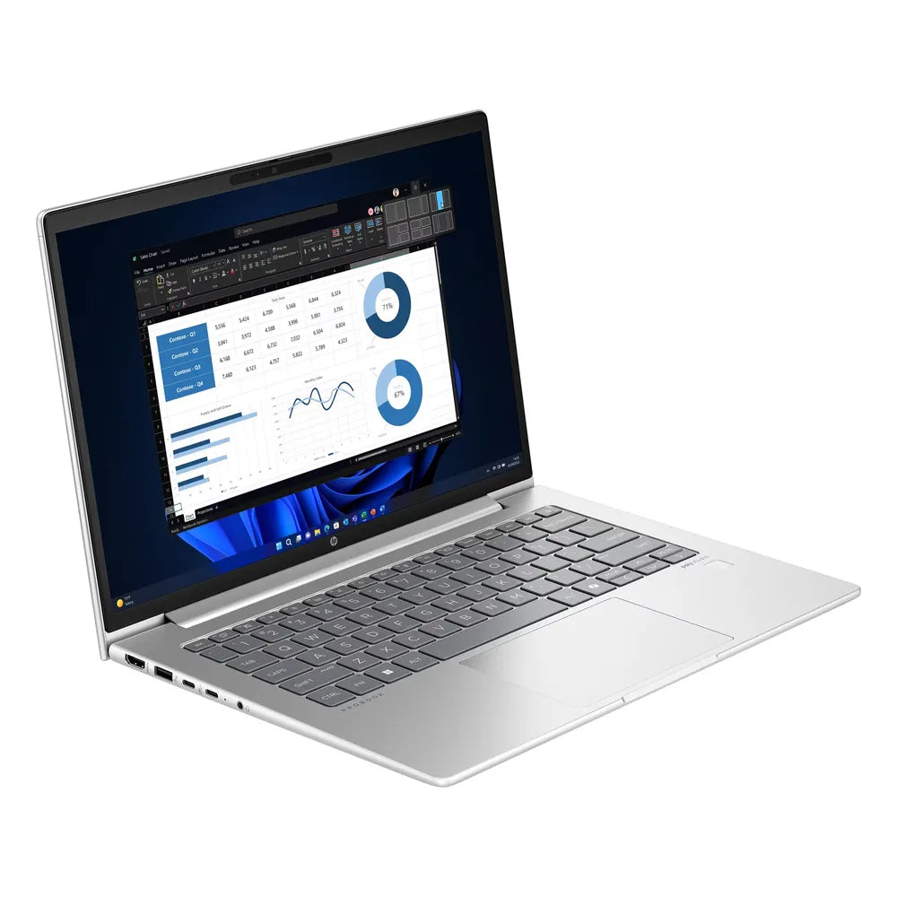HP ProBook 440 G11 14 Business Laptop, Intel Core Ultra 5 125U Processor, 16GB RAM, 512GB SSD, 14" WUXGA Display, DOS, Backlit Arabic & English Keyboard, 1 Year Warranty | A38B9ET