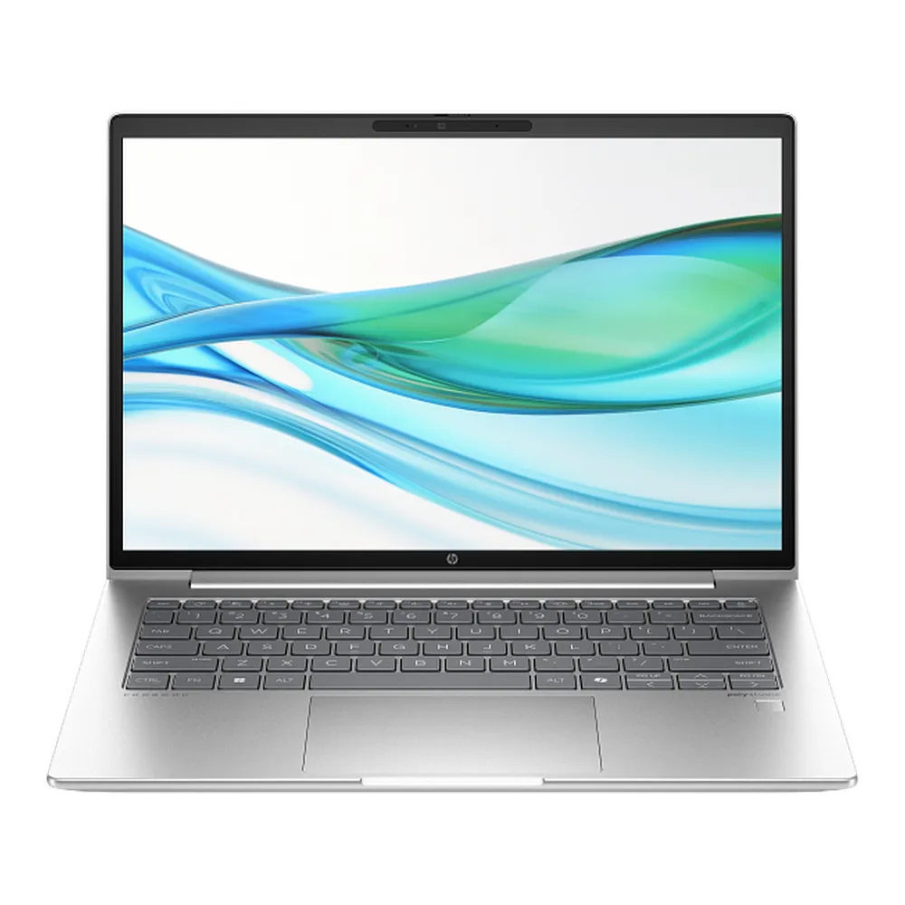 لاب توب HP ProBook 440 G11، معالج Intel Core Ultra 7 155U، ذاكرة وصول عشوائي (RAM) سعة 16 جيجابايت، قرص صلب (SSD) سعة 512 جيجابايت، شاشة WUXGA مقاس 14 بوصة، نظام تشغيل DOS، لوحة مفاتيح بإضاءة خلفية باللغة الإنجليزية، ضمان لمدة سنة | A38BCET