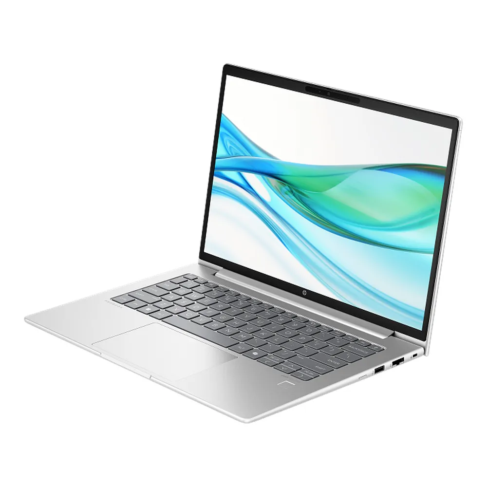 لاب توب HP ProBook 440 G11، معالج Intel Core Ultra 7 155U، ذاكرة وصول عشوائي (RAM) سعة 16 جيجابايت، قرص صلب (SSD) سعة 512 جيجابايت، شاشة WUXGA مقاس 14 بوصة، نظام تشغيل DOS، لوحة مفاتيح بإضاءة خلفية باللغة الإنجليزية، ضمان لمدة سنة | A38BCET