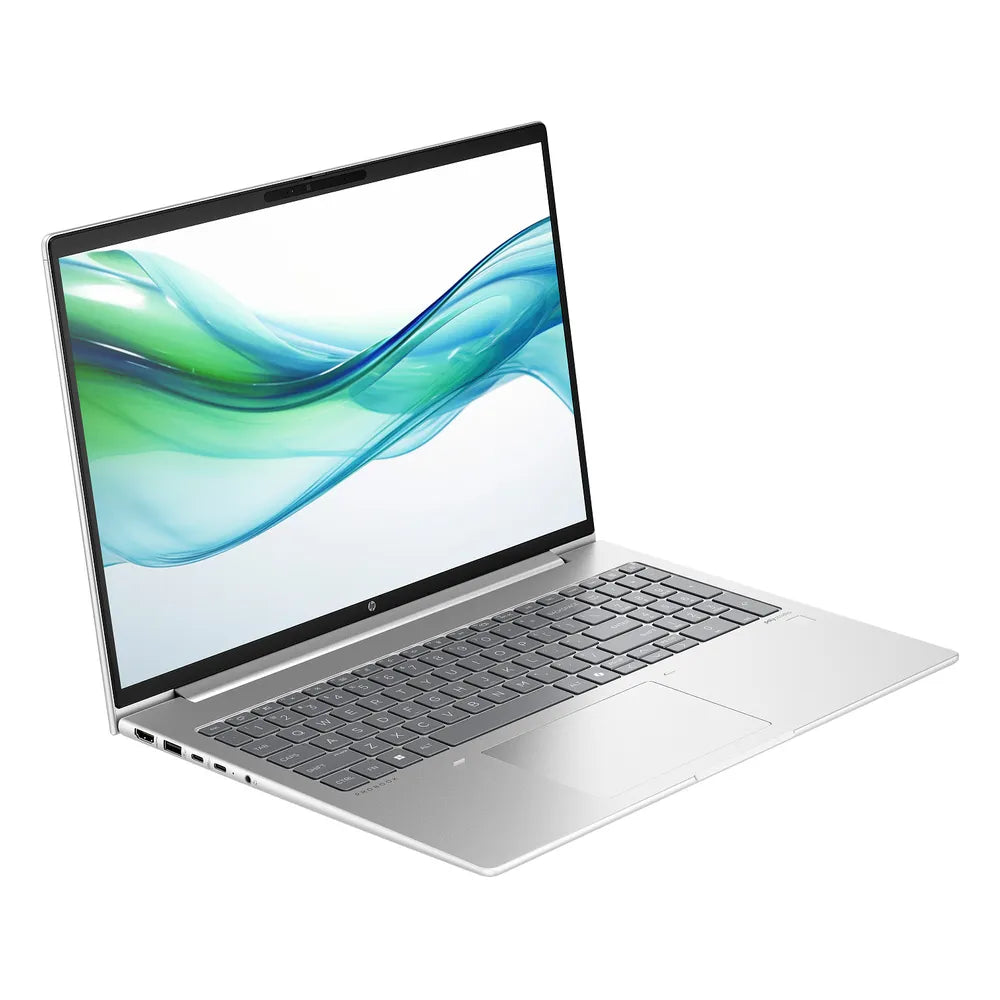 لابتوب أعمال HP ProBook 460 G11، معالج Intel Core Ultra 5 125U، ذاكرة وصول عشوائي 16 جيجابايت، قرص صلب 512 جيجابايت، شاشة WUXGA مقاس 16 بوصة، نظام تشغيل DOS، لوحة مفاتيح عربية وإنجليزية بإضاءة خلفية، ضمان سنة واحدة | A38BGET