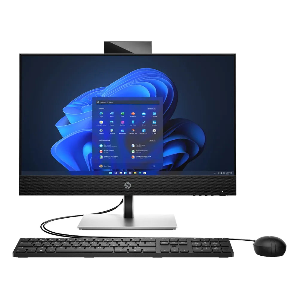 HP ProOne 440 G9 All-in-One Desktop PC, Intel Core i7-14700T Processor, 16GB RAM, 512GB SSD, 23.8” FHD Display, DOS, English Keyboard, Mouse Included, 1 Year Warranty | CA8H2AT-ENG