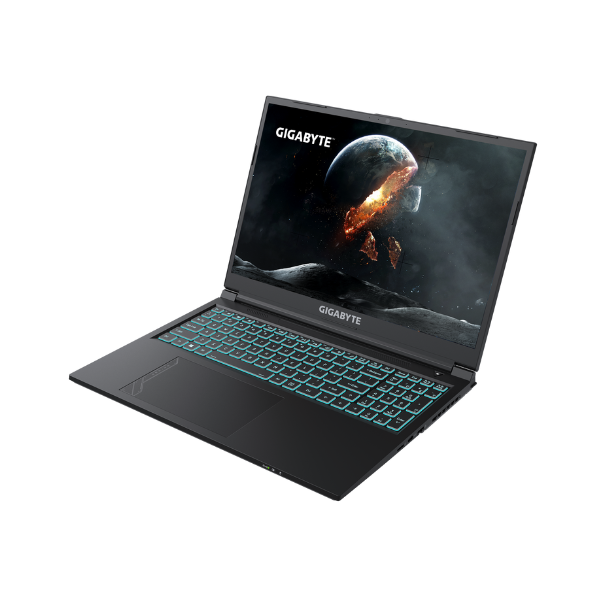 Gigabyte G6 KF Gaming Laptop, Intel Core i7-13620H Processor, 16 GB RAM, 1TB SSD, 8 GB NVIDIA RTX 4060, 16" WUXGA 165Hz Display, DOS, English Keyboard, 3 Year Warranty | KF-H3EE854KD