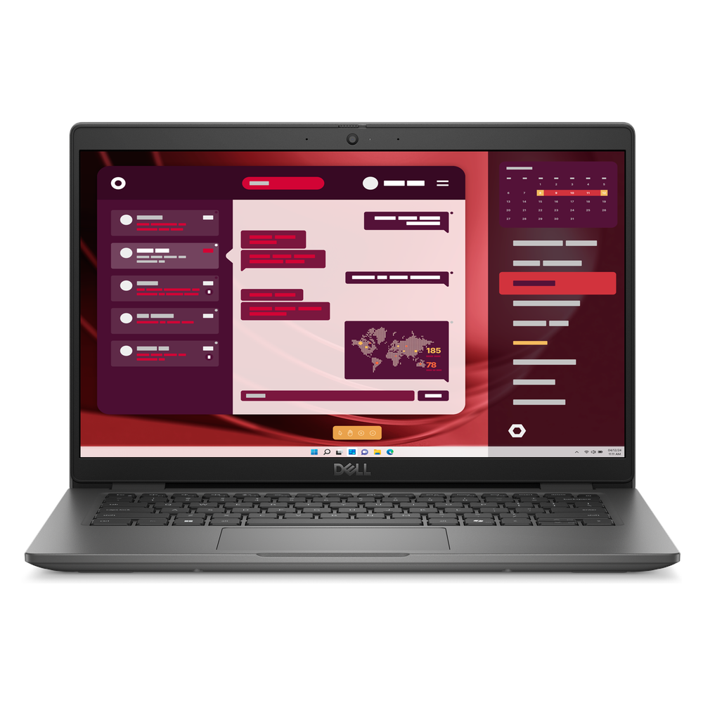 كمبيوتر محمول Dell Latitude 3450، معالج Intel Core i7-1355U، ذاكرة وصول عشوائي 8 جيجابايت، قرص صلب 512 جيجابايت SSD، شاشة FHD مقاس 14 بوصة، نظام تشغيل DOS، لوحة مفاتيح بإضاءة خلفية إنجليزية وعربية، ضمان لمدة سنة | L-3450-I7-8-512-DOS