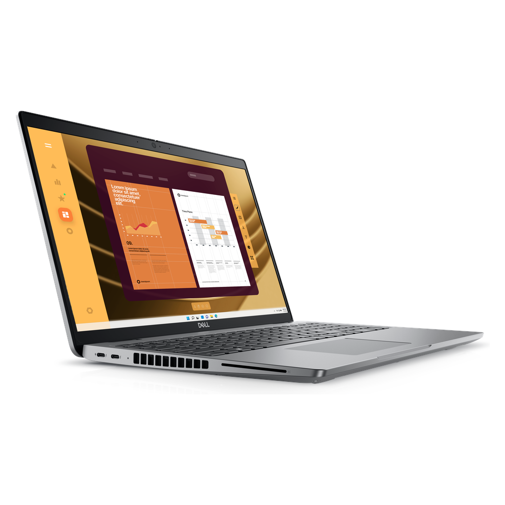 Dell Latitude 5550 Laptop, Intel Core Ultra 5 125U Processor, 16GB RAM, 512GB SSD, 15.6" FHD Display, DOS, English & Arabic Backlit Keyboard, 1 Year Warranty | L-5550-U5-16-512-DOS-ARB