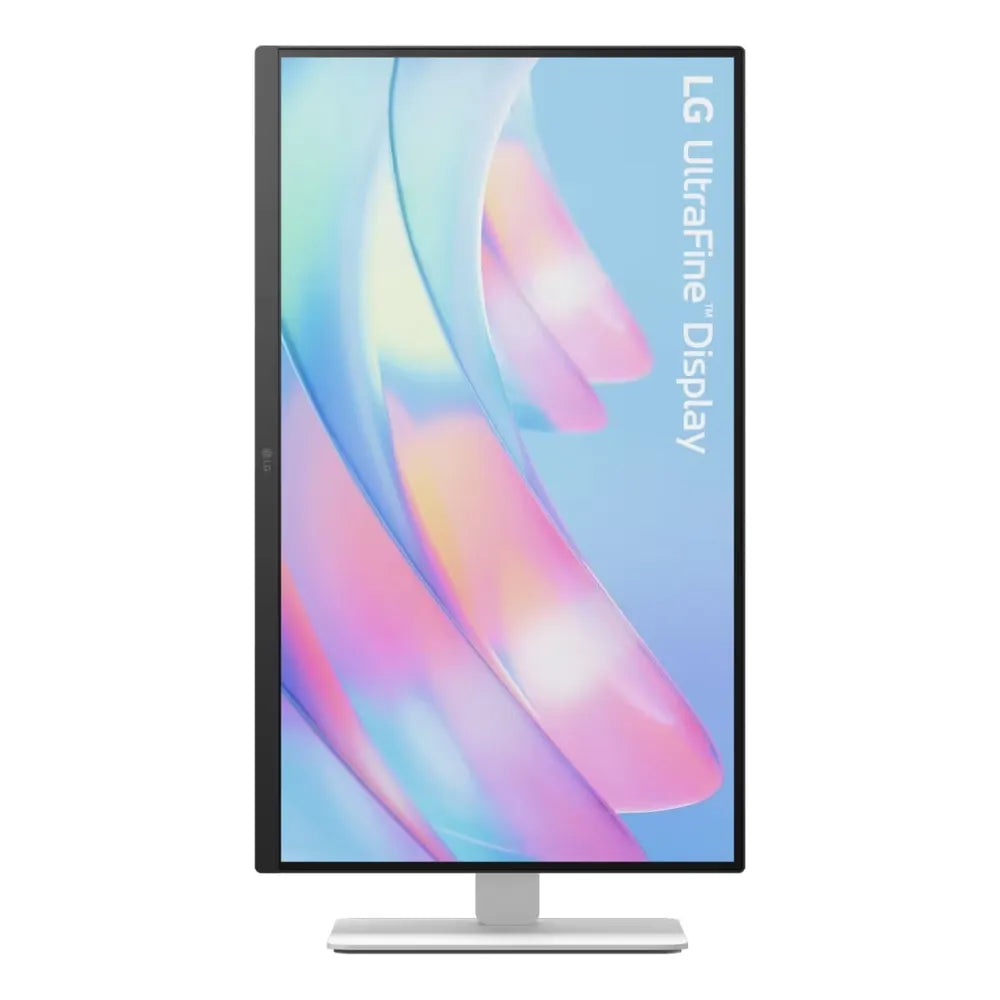 شاشة LG 27US550-W-AMA 4K UltraFine UHD، دقة 4K بحجم 27 بوصة (3840 × 2160)، 60 هرتز، مضادة للتوهج، زمن استجابة 5 مللي ثانية (GtG)، HDMI، DisplayPort، حامل قابل للتعديل بالإمالة/الارتفاع/المحور، متوافقة مع AMD FreeSync، أبيض، ضمان لمدة عام | 27US550-W-AMA