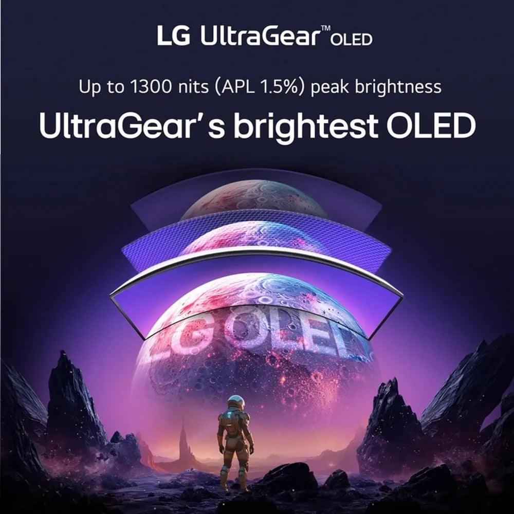 LG UltraGear Curved Gaming Monitor with webOS, 39" 4K (3440 x 1440) Resolution, 240Hz, Anti-glare, 0.03ms (GtG) Response Time, HDMI, DP, USB-C, Fully Adjustable Stand, FreeSync & GSync Compatible, White, 1 Year Warranty | 39GX90SA-WAMA