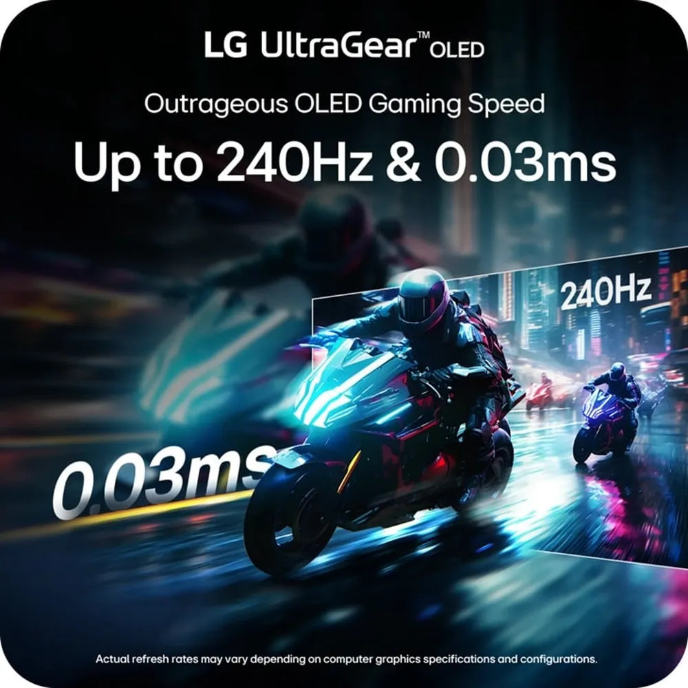 LG UltraGear Curved Gaming Monitor with webOS, 39" 4K (3440 x 1440) Resolution, 240Hz, Anti-glare, 0.03ms (GtG) Response Time, HDMI, DP, USB-C, Fully Adjustable Stand, FreeSync & GSync Compatible, White, 1 Year Warranty | 39GX90SA-WAMA