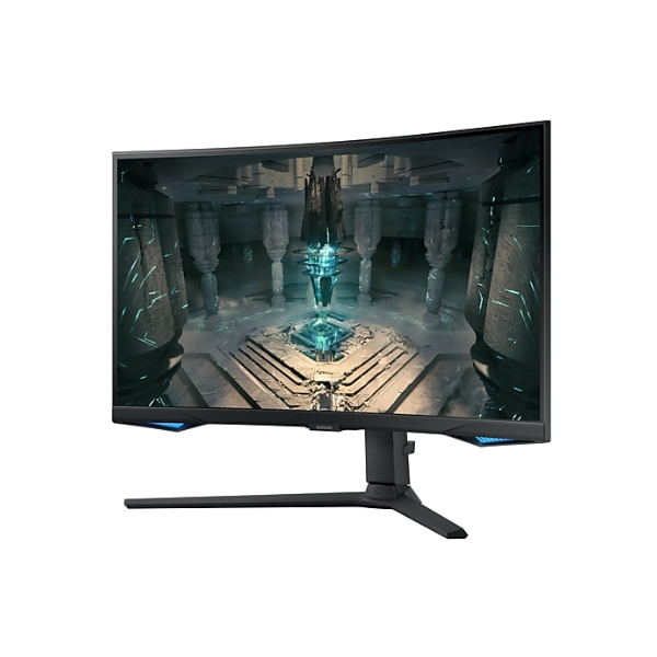 شاشة سامسونج LS27BG650EMXUE أوديسي G6QHD للألعاب المنحنية مقاس 27 بوصة (2560 × 1440)، 1 مللي ثانية، 240 هرتز، HDMI، DP، RJ-45، ارتفاع/إمالة/دوران/محور، قابلة للتعديل، أسود، ضمان 3 سنوات | LS27BG650EMXUE