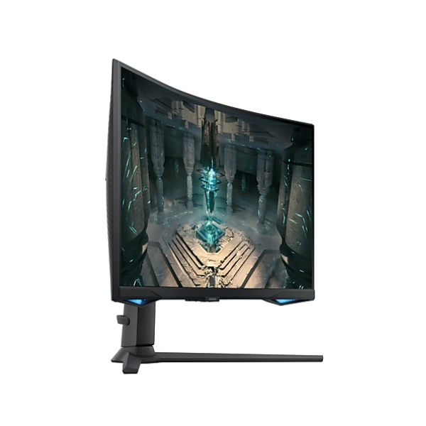 شاشة سامسونج LS27BG650EMXUE أوديسي G6QHD للألعاب المنحنية مقاس 27 بوصة (2560 × 1440)، 1 مللي ثانية، 240 هرتز، HDMI، DP، RJ-45، ارتفاع/إمالة/دوران/محور، قابلة للتعديل، أسود، ضمان 3 سنوات | LS27BG650EMXUE