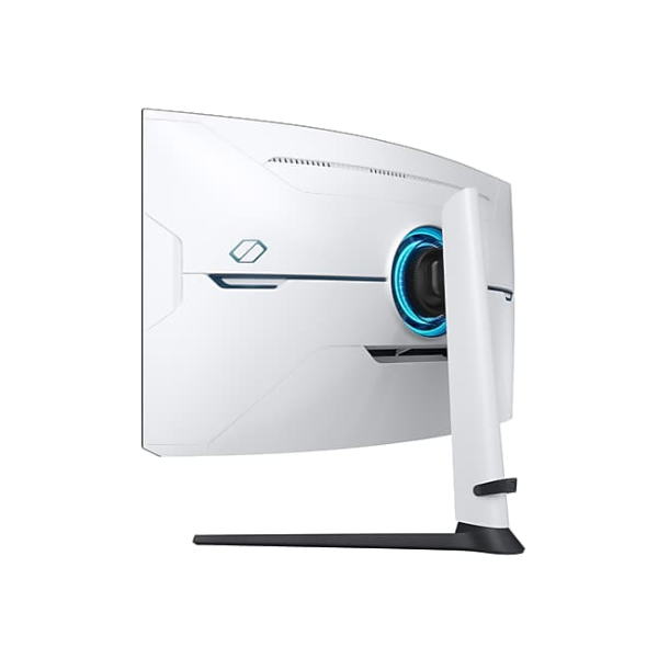 شاشة ألعاب سامسونج LS32BG850NMXUE مقاس 32 بوصة أوديسي نيو G8 بدقة 4K UHD (3840x2160)، بتردد 240 هرتز، منفذ HDMI، منفذ DisplayPort، قابلة لتعديل الارتفاع/الإمالة/الدوران/المحور، لون أسود، ضمان لمدة 3 سنوات | LS32BG850NMXUE