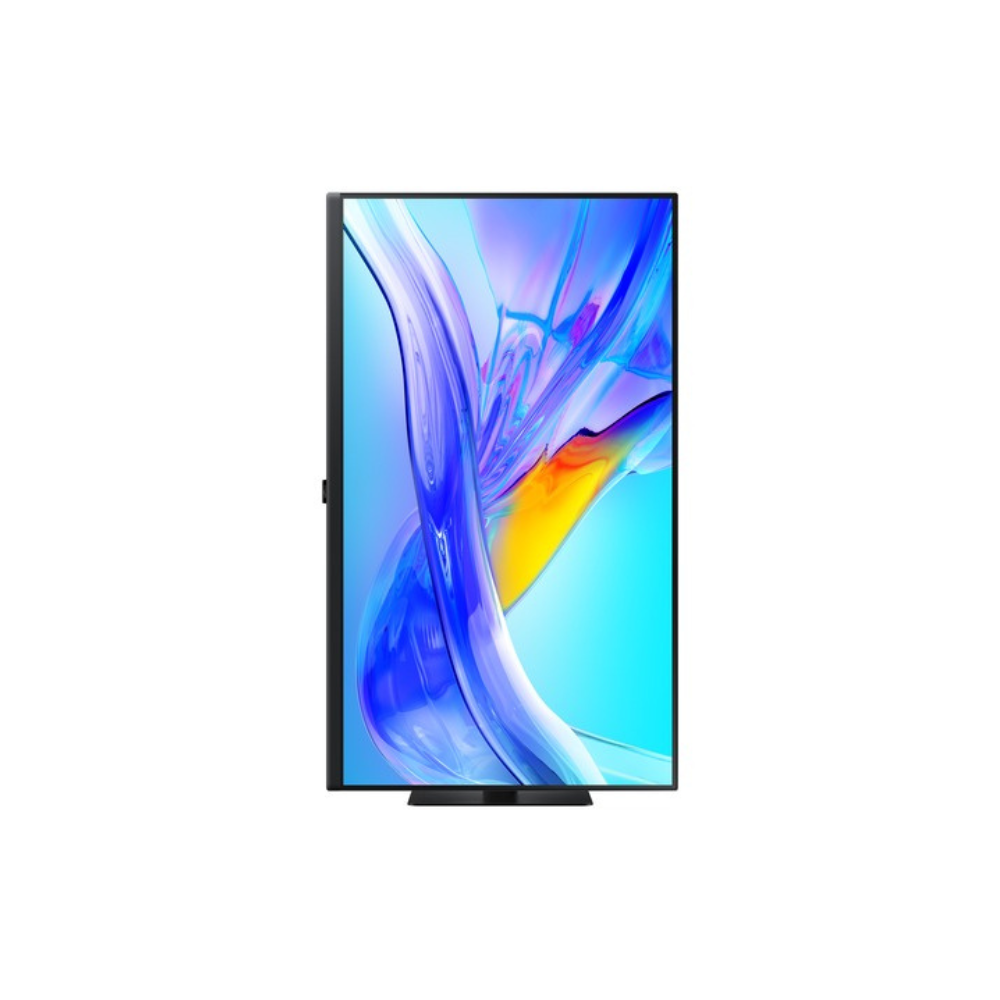 شاشة سامسونج ViewFinity S7 LS32D806UAMXUE مقاس 32 بوصة بدقة 4K UHD (3840 x 2160)، مضادة للتوهج، HDMI، وDisplayPort، وUSB-C، قابلة لتعديل الارتفاع/المحور/الدوران/الإمالة، ضمان سنة واحدة | LS32D806UAMXUE