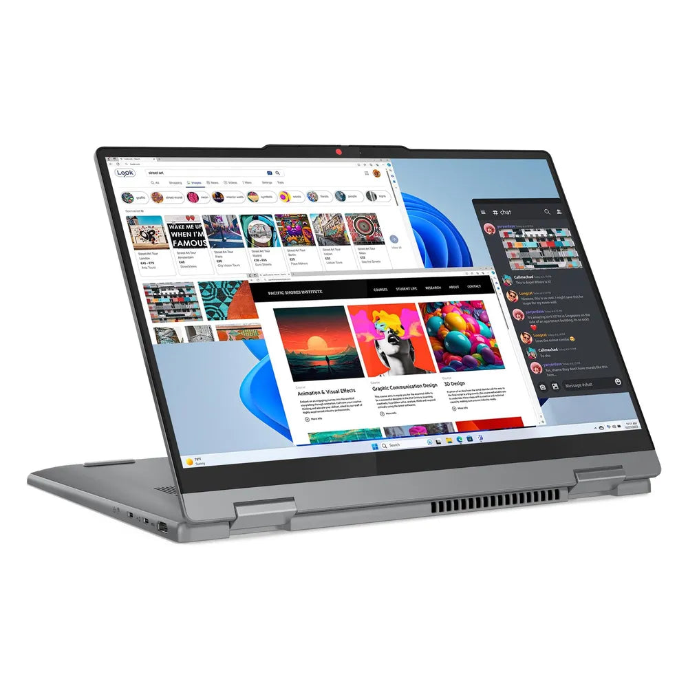 Lenovo IdeaPad 5 2-in-1 14IRH9 Flip Laptop, Intel Core i5-13420H Processor, 16GB RAM, 512GB SSD, 14" WUXGA Touch Display, Windows 11 Home, English & Arabic Backlit Keyboard, 1 Year Warranty | 83KX002SAX
