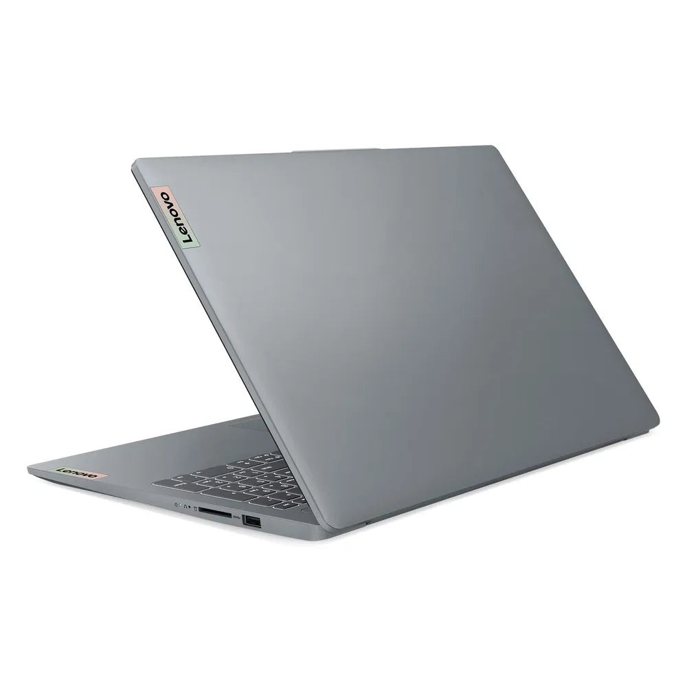 Lenovo IdeaPad Slim 3 15AMN8 Laptop, AMD Ryzen 5 7520U Processor, 8GB RAM, 512GB SSD, 15.6" FHD Display, Windows 11 Home, English & Arabic Backlit Keyboard, 1 Year Warranty | 82XQ00CGAX