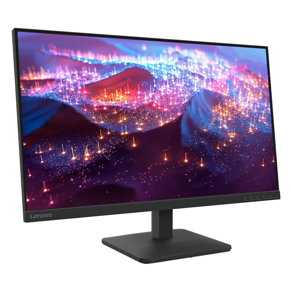 Lenovo L27e-4E LED Monitor, 27" FHD (1920 x 1080) Resolution, 100Hz, Anti-glare, 4ms (Extreme Mode) Response Time, HDMI, VGA, Tilt Adjustable Stand, Black, 3 Year Warranty | 68CDKAC1AE