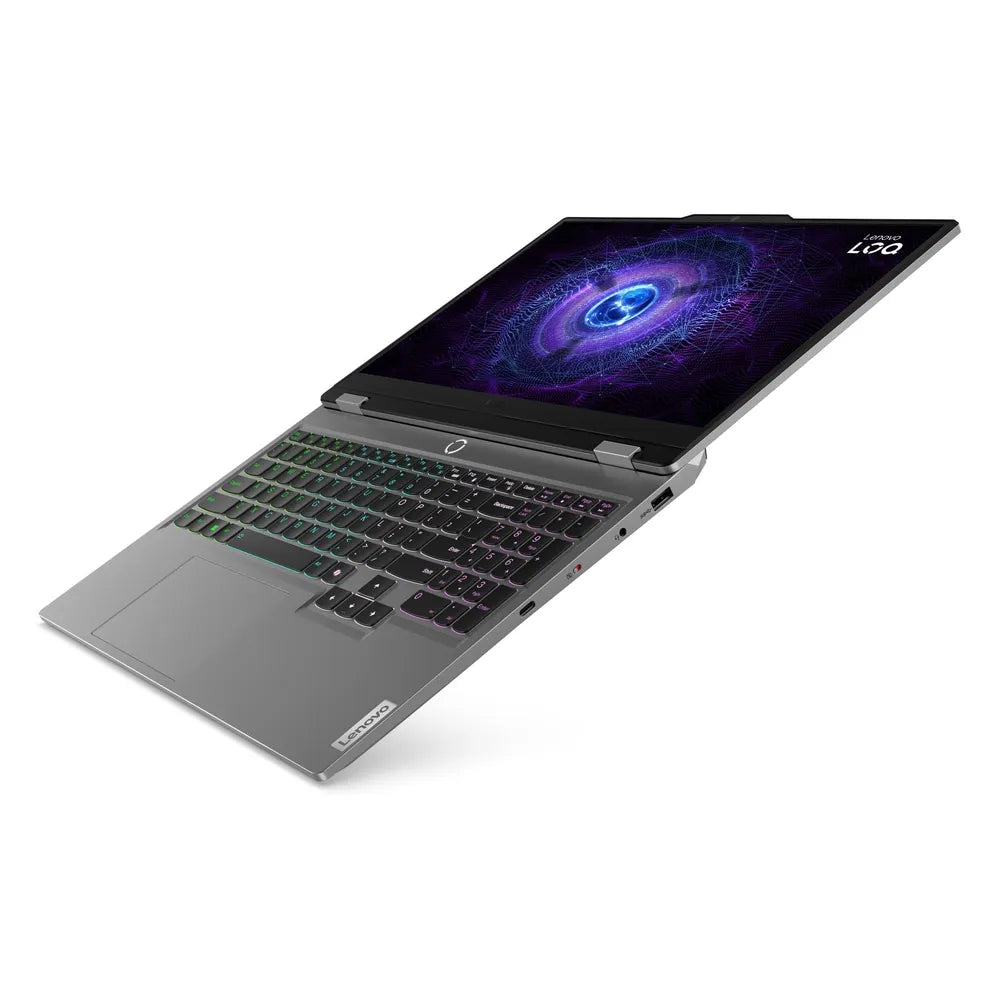 Lenovo LOQ 15IRX9 Gaming Laptop, Intel Core i5-13450HX Processor, 16GB RAM, 512GB SSD, 6GB NVIDIA GeForce RTX 3050 Graphics, 15.6" FHD 144Hz Display, DOS, English RGB Backlit Keyboard, 1 Year Warranty | 83DV0073PS