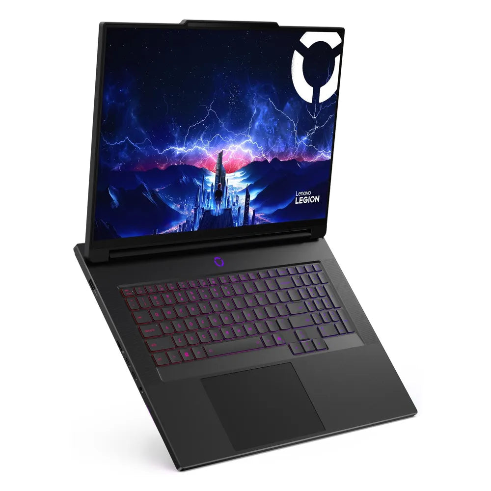 Lenovo Legion 9 18IAX10 AI Gaming Laptop, Intel Core Ultra 9 275HX Processor, 64GB RAM, 4TB SSD, 24GB NVIDIA GeForce RTX 5090 Graphics, 18" WQUXGA 240Hz Display, DOS, English & Arabic Per Key RGB Backlit Keyboard, 1 Year Warranty | 83EY0003AX
