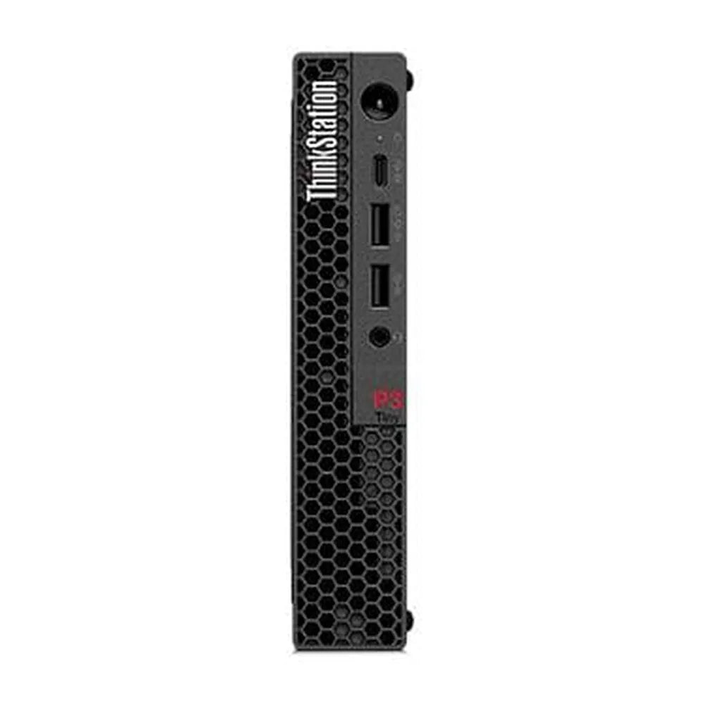 Lenovo ThinkStation P3 Tiny Workstation PC, Intel Core i5-13500T Processor, 16GB DDR5 RAM, 512GB SSD, NVIDIA T400 4GB Graphics, Windows 11 Pro, 170W Power Supply, 3 Year Warranty | 30H00007AX