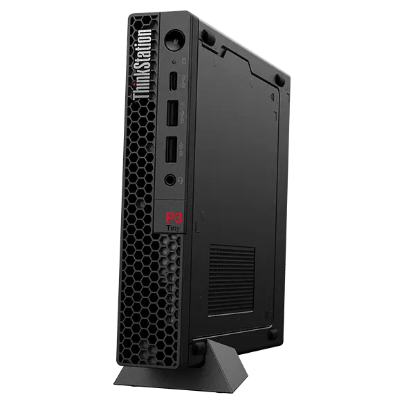 جهاز كمبيوتر محطة العمل لينوفو ثينك ستيشن P3 Tiny، معالج انتل كور i7-14700T، ذاكرة وصول عشوائي DDR5 سعة 16 جيجابايت، وسيط تخزين ذو حالة ثابتة سعة 512 جيجابايت، رسومات انفيديا T400 سعة 4 جيجابايت، ويندوز 11 برو، مزود طاقة 230 واط، ضمان 3 سنوات | 30H00057AX
