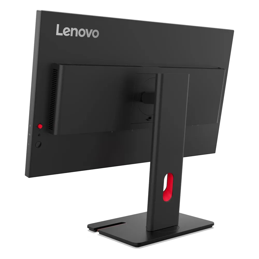 Lenovo ThinkVision T27qd-40 Monitor, 27" QHD (2560 x 1440) Resolution, 120Hz, Anti-glare, 4ms (GtG) Response Time, HDMI, DisplayPort, USB-C (100W PD), RJ45, Tilt/Pivot/Swivel/Height Adjustable Stand, Black, 3 Year Warranty | 64AAGAT2UK