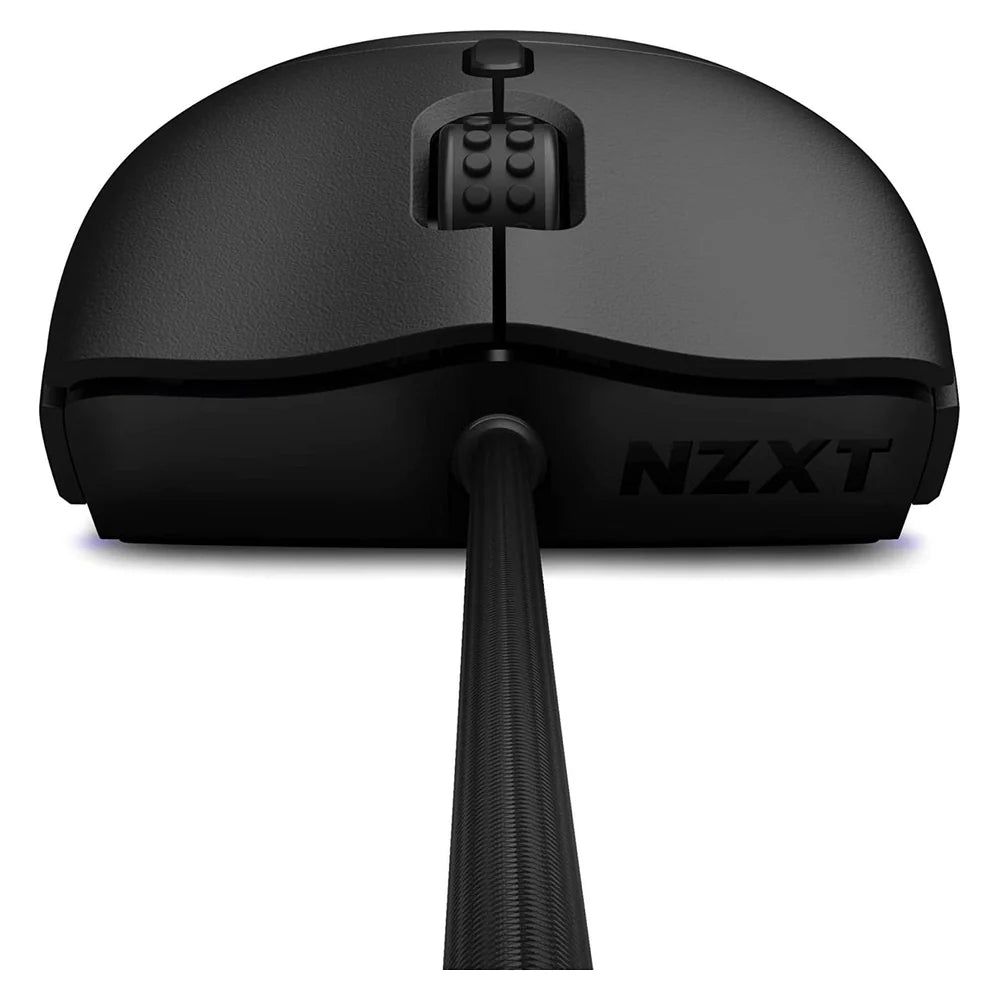 NZXT Lift Ambidextrous Wired Gaming Mouse, 2m USB 2.0 Cable, 6 Buttons, Omron Mechanical Switches, 16000 DPI Optical Sensor, Black, 1 Year Warranty | MS-1WRAX-BM