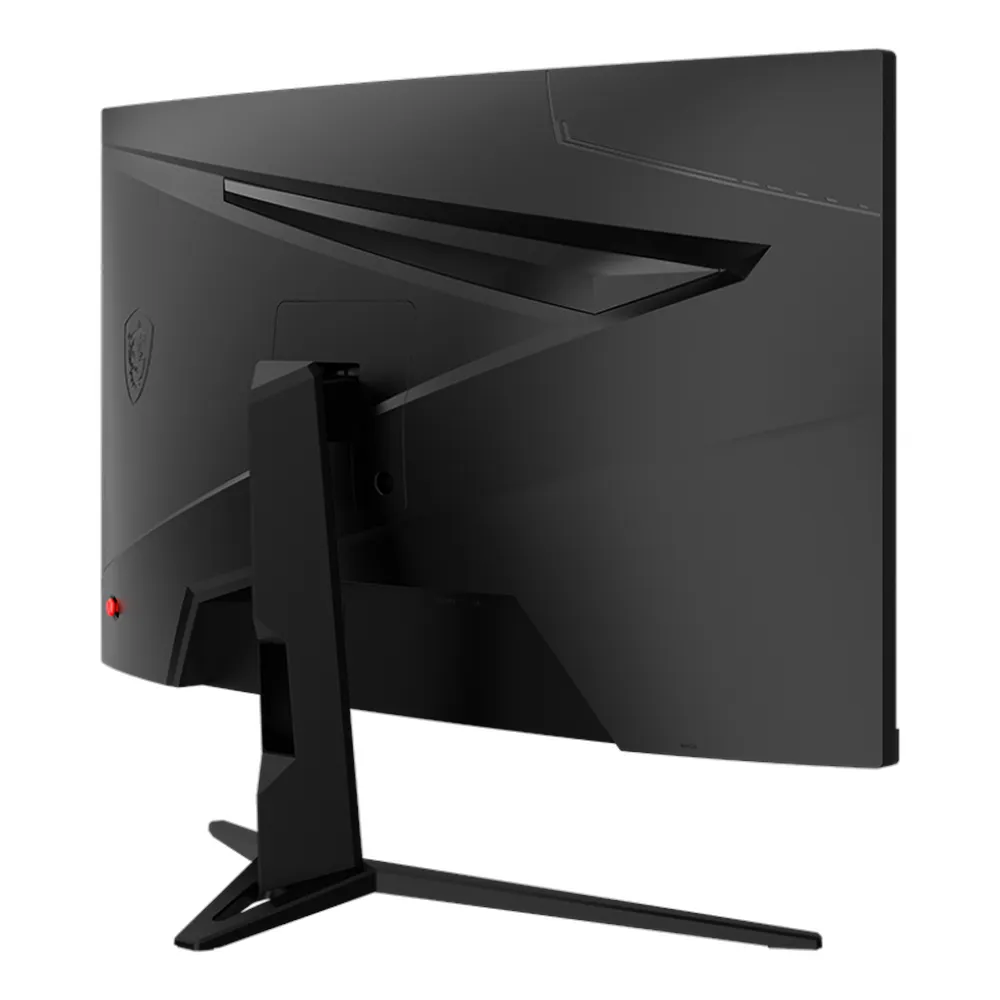 شاشة الألعاب المنحنية MSI G242C، مقاس 24 بوصة بدقة FHD (1920x1080)، 170 هرتز، مضادة للتوهج، زمن استجابة 1 مللي ثانية (MPRT)، منفذ DP، منفذ HDMI، حامل قابل للتعديل بالإمالة، لون أسود، ضمان لمدة سنة | 9S6-3BB31H-009