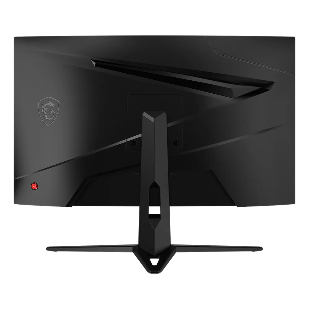 شاشة الألعاب المنحنية MSI G242C، مقاس 24 بوصة بدقة FHD (1920x1080)، 170 هرتز، مضادة للتوهج، زمن استجابة 1 مللي ثانية (MPRT)، منفذ DP، منفذ HDMI، حامل قابل للتعديل بالإمالة، لون أسود، ضمان لمدة سنة | 9S6-3BB31H-009