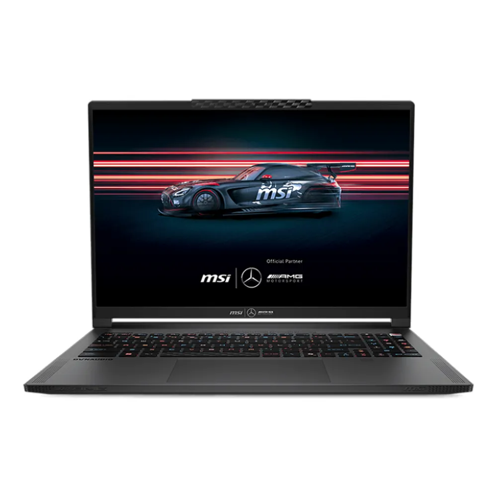 MSI Stealth A16 Mercedes AMG AI+ Laptop, AMD Ryzen AI 9-HX370 Processor, 32GB RAM, 1TB SSD, 16” QHD+ 240Hz, OLED Display, 8GB NVIDIA GeForce RTX 5070 Graphics, Windows 11 Home, English & Arabic Backlit Keyboard, Selenite Gray, 1 Year Warranty |