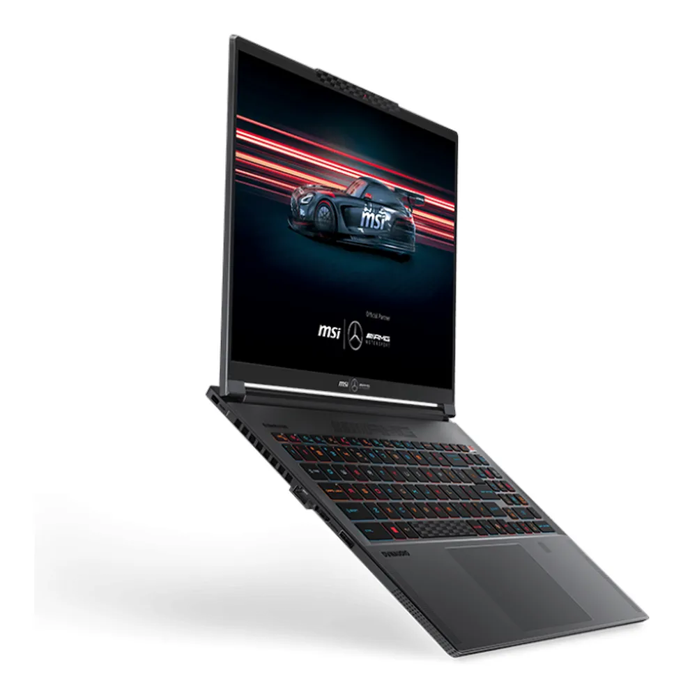 MSI Stealth A16 Mercedes AMG AI+ Laptop, AMD Ryzen AI 9-HX370 Processor, 32GB RAM, 1TB SSD, 16” QHD+ 240Hz, OLED Display, 8GB NVIDIA GeForce RTX 5070 Graphics, Windows 11 Home, English & Arabic Backlit Keyboard, Selenite Gray, 1 Year Warranty |