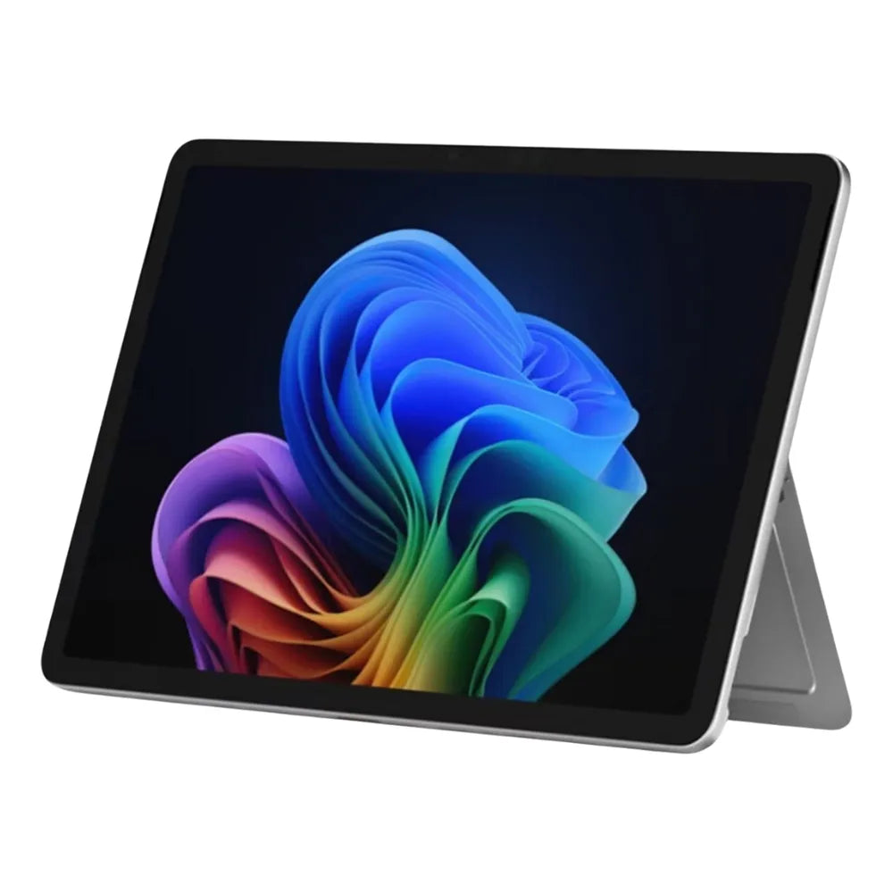 Microsoft Surface Pro 12، معالج Snapdragon X Plus، ذاكرة وصول عشوائي (RAM) سعة 16 جيجابايت، قرص صلب (SSD) سعة 512 جيجابايت، شاشة لمس 12 بوصة، نظام تشغيل Windows 11 Home، بلاتيني، ضمان سنة واحدة | EP2-40222