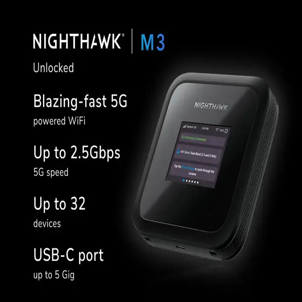 Netgear-Nighthawk-M3-5G-Mobile-WiFi-6-Router-MH3150-100EUS