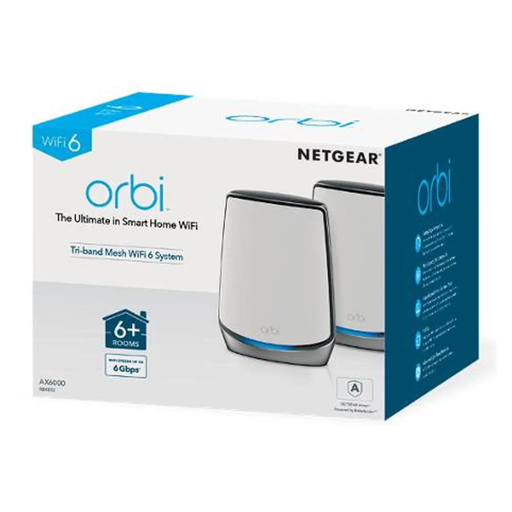 Netgear-Orbi-RBK852-AX6000-Tri-Band-Mesh-WiFi-6-System-RBK852-100EUS