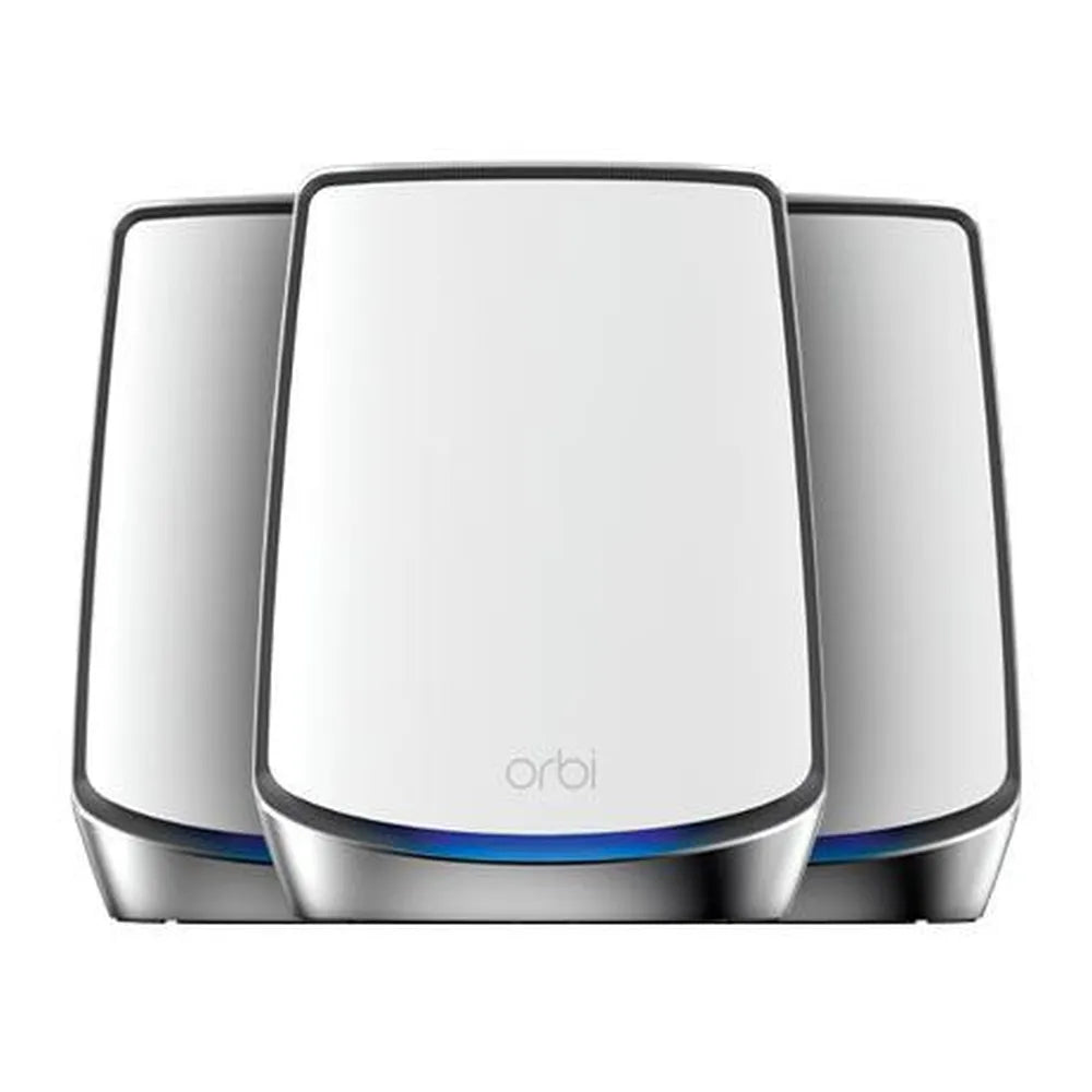Netgear Orbi 850 Series Tri-band WiFi 6 Router, Up to 2 Gig Ethernet, 6 GBps Wireless Speed, 1 Year Warranty | RBK853-100EUS