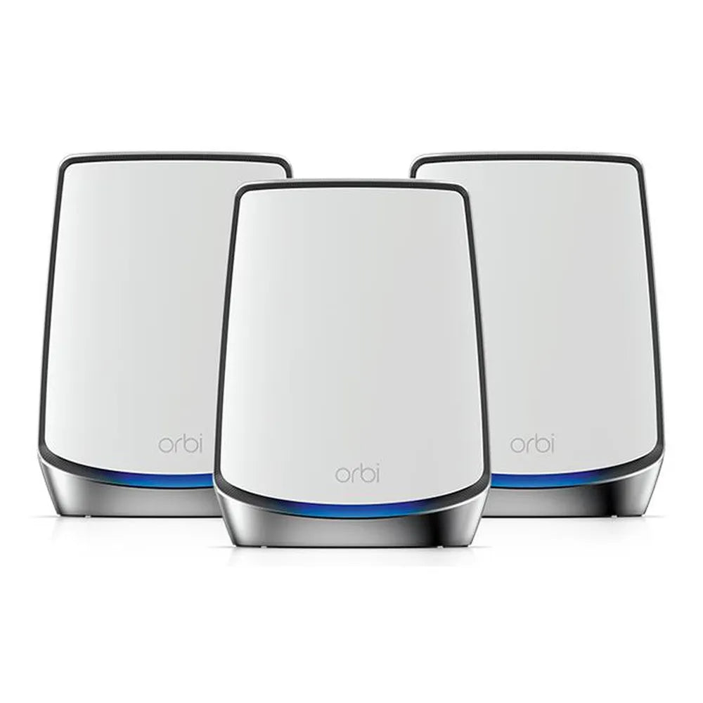 Netgear Orbi 850 Series Tri-band WiFi 6 Router, Up to 2 Gig Ethernet, 6 GBps Wireless Speed, 1 Year Warranty | RBK853-100EUS