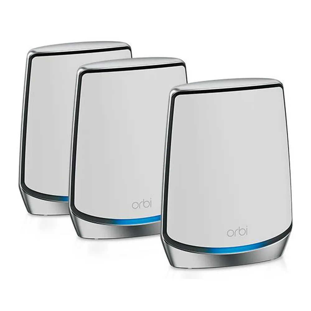Netgear Orbi 850 Series Tri-band WiFi 6 Router, Up to 2 Gig Ethernet, 6 GBps Wireless Speed, 1 Year Warranty | RBK853-100EUS