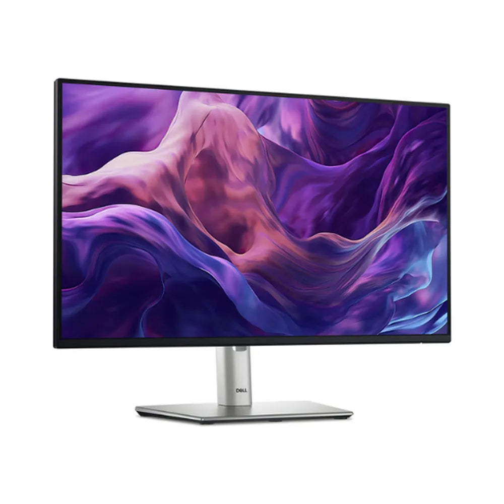 شاشة DELL P2425HE مقاس 24 بوصة بتقنية FHD (1920 × 1080)، مضادة للتوهج، HDMI، منفذ عرض، RJ-45، موزع USB-C، ارتفاع/إمالة/دوران/محور، قابلة للتعديل، ضمان 3 سنوات | P2425HE