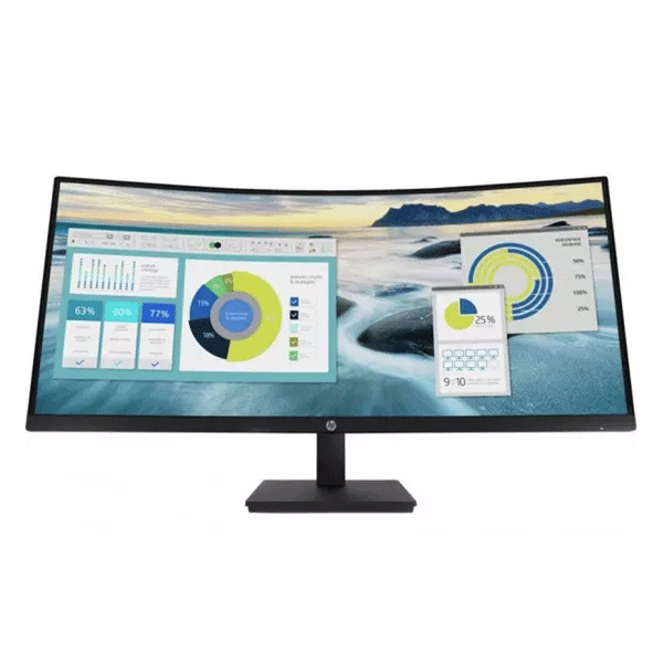 HP 34'' P34HC G4 WQHD (3440 x 1440) Curved USB-C Monitor with 3 Year Warranty | P34HC
