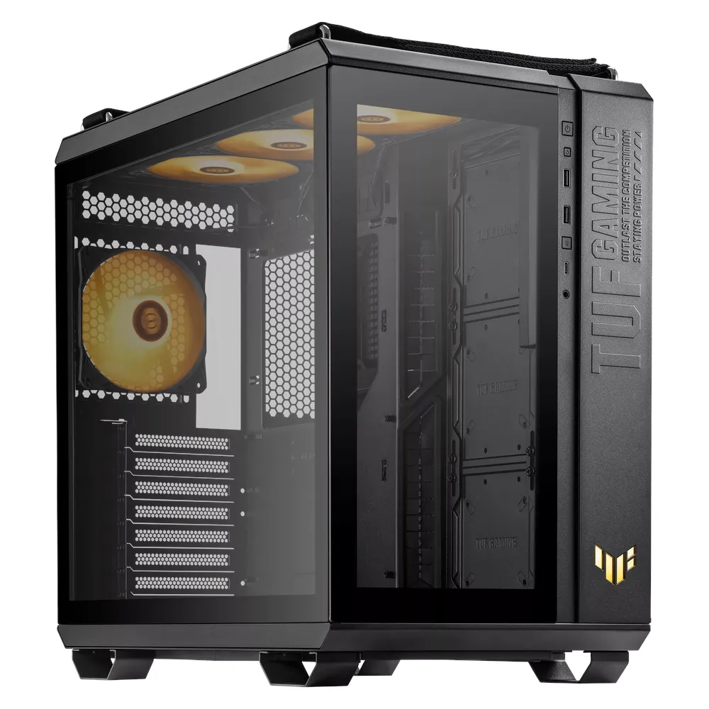 Asus TUF Edition Gaming PC - Intel Core Ultra 9 285K Processor - 32GB RAM - 1TB SSD - 32GB NVIDIA GeForce RTX 5090 ROG Astral Dahab OC Edition Graphics - DOS - Black - 1 Year Warranty - U9-32-1-5090-1600