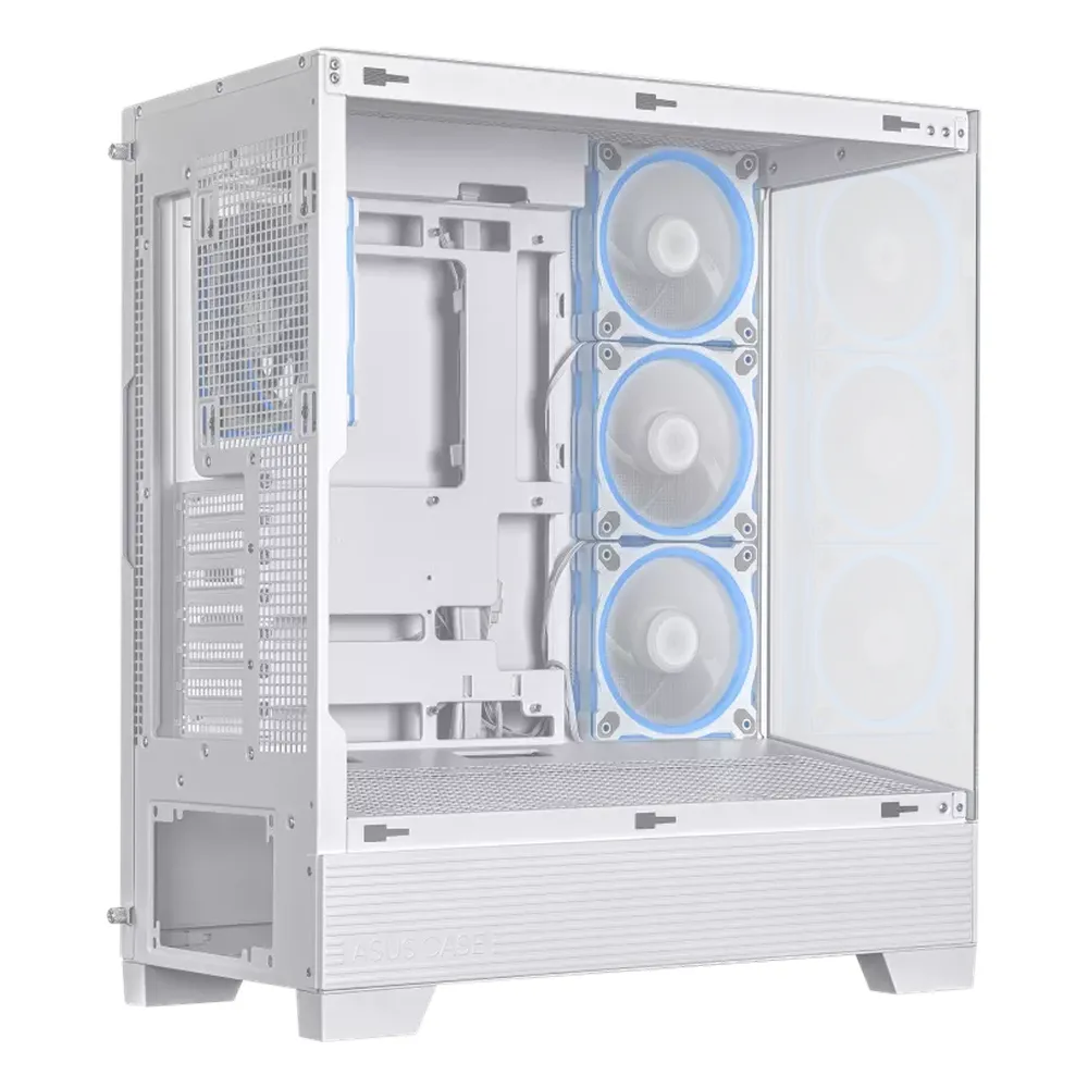 SnowStrike 5060 White Edition Gaming PC - Intel Core Ultra 5 245KF Processor - 16GB RAM - 1TB SSD - 8GB NVIDIA GeForce RTX 5060 Dual OC Edition Graphics - DOS - White - 1 Year Warranty - U5-16-1-5060-650