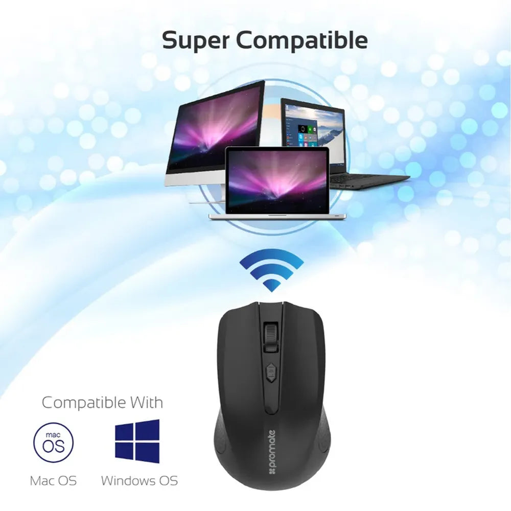 Promate-Clix-8-Wireless-Mouse-CLIX-8-BK