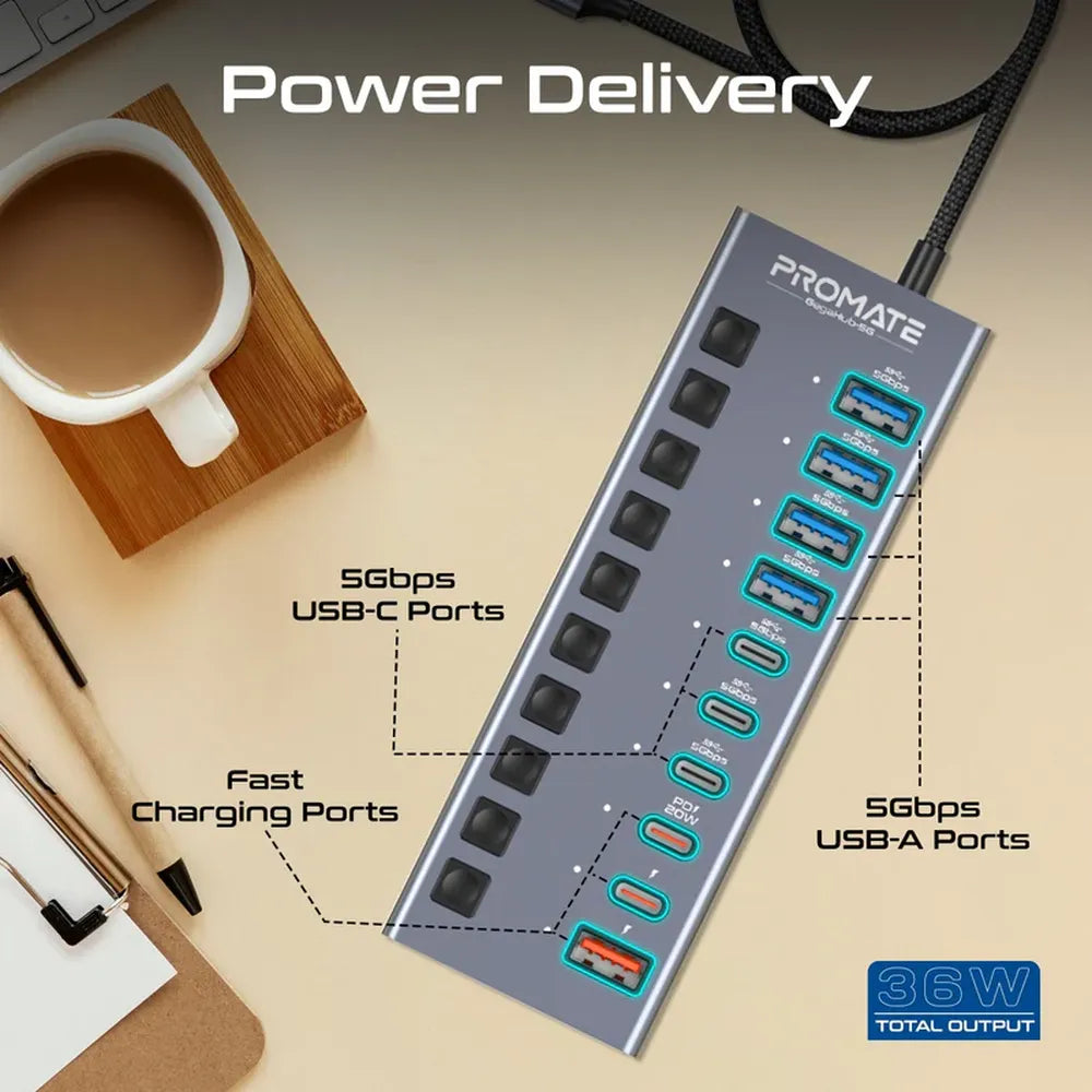 Promate-GigaHub-5G-10-in-1-USB-C-Hub-GIGAHUB-5G
