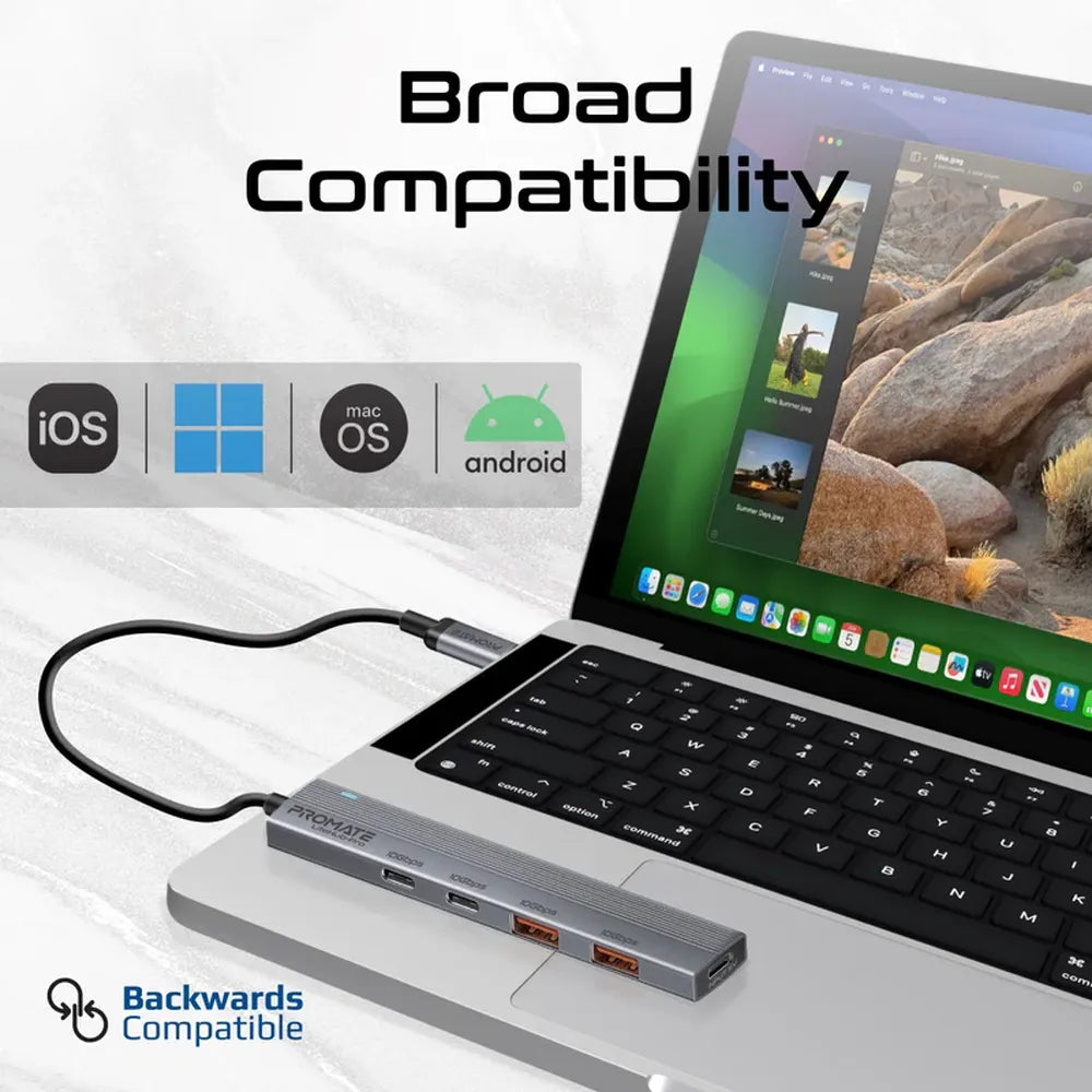 Promate-LiteHub-Pro-4-in-1-USB-C-Hub-LITEHUB-PRO