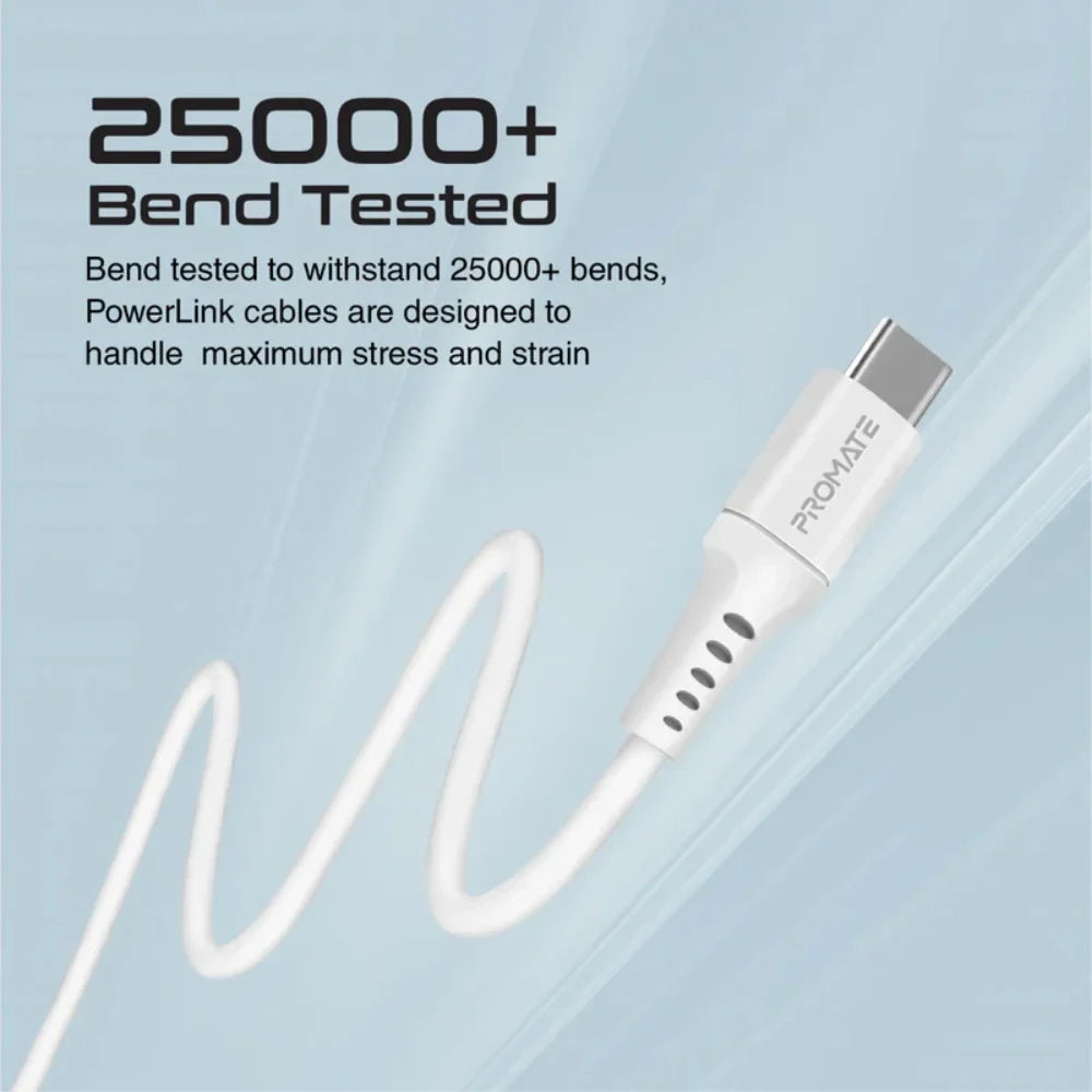 Promate-PowerLink-AC120-USB-A-To-USB-C-Cable