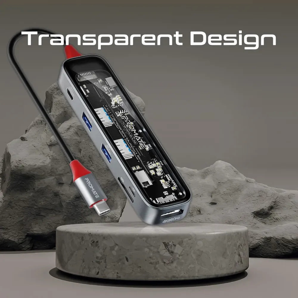 Promate-TransHub-Lite-7-in-1-USB-C-Hub-TRANSHUB-LITE