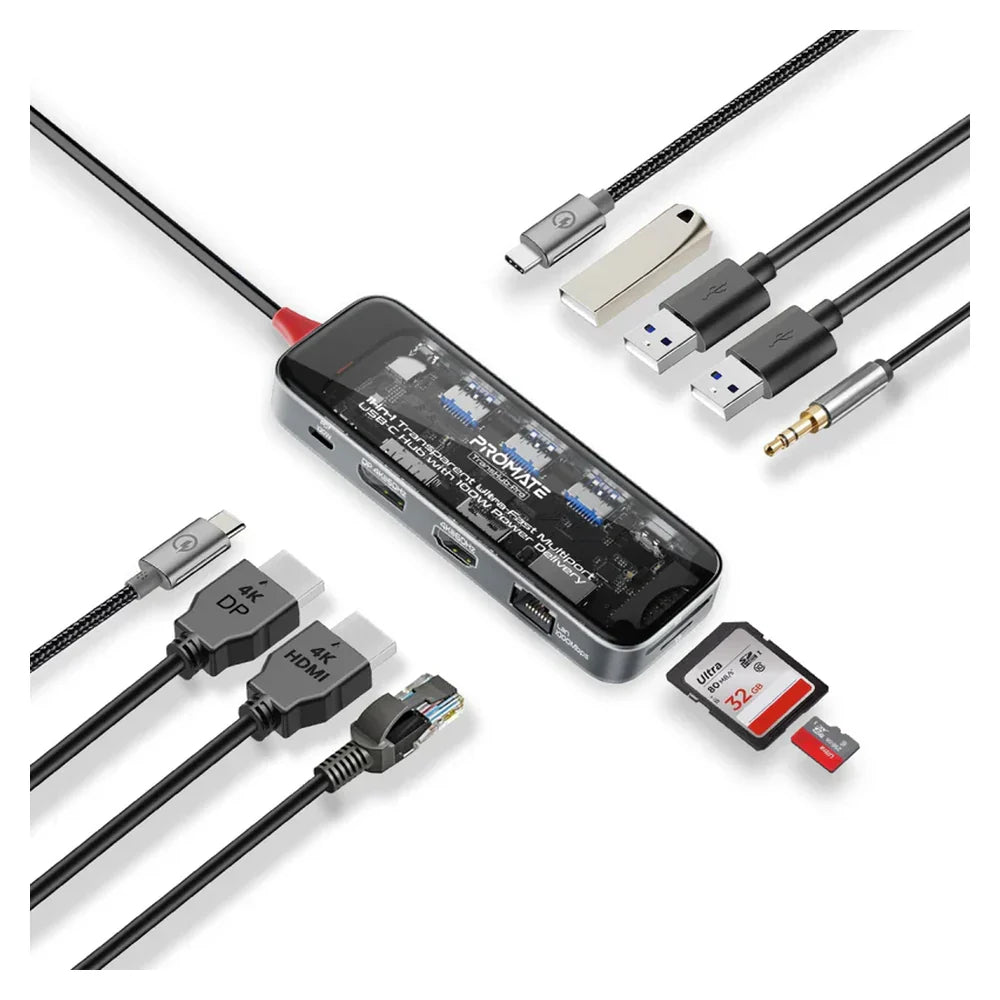 Promate-TransHub-Pro-11-in-1-USB-C-Hub-TRANSHUB-PRO